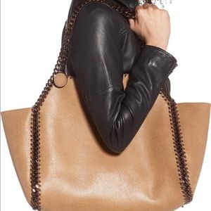 Stella McCartney Shaggy Deer Faux Reversible Tote